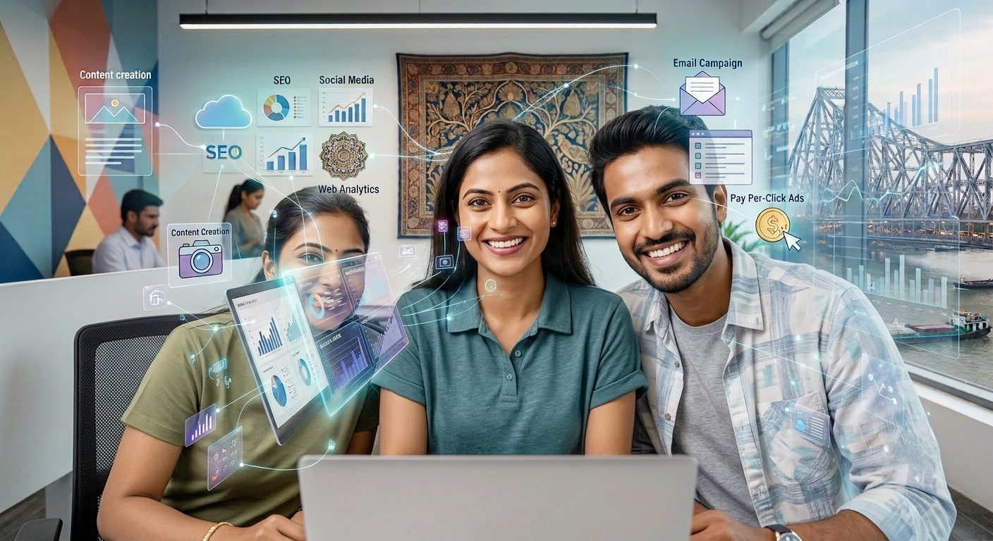 kolkata designer Desital Marketing services